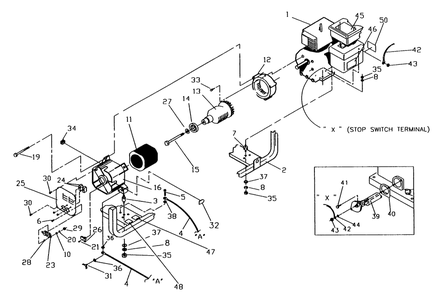 Part Location Diagram of 91018 Generac Cradle-sv2400 Unimnt